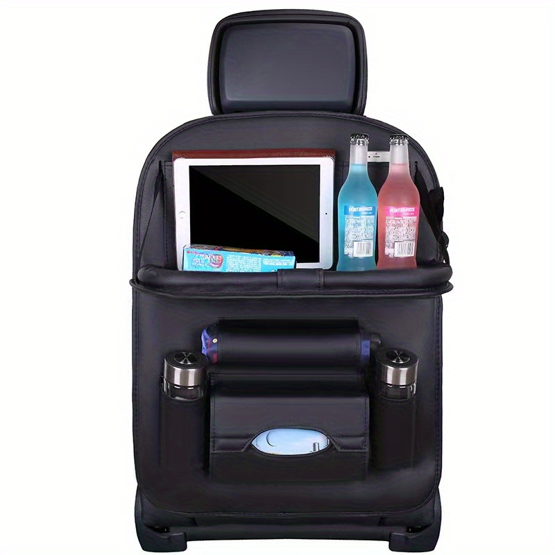 Car Seat Travel Bag - PU Deri Araba Koltuğu Organizatör Çoklu
