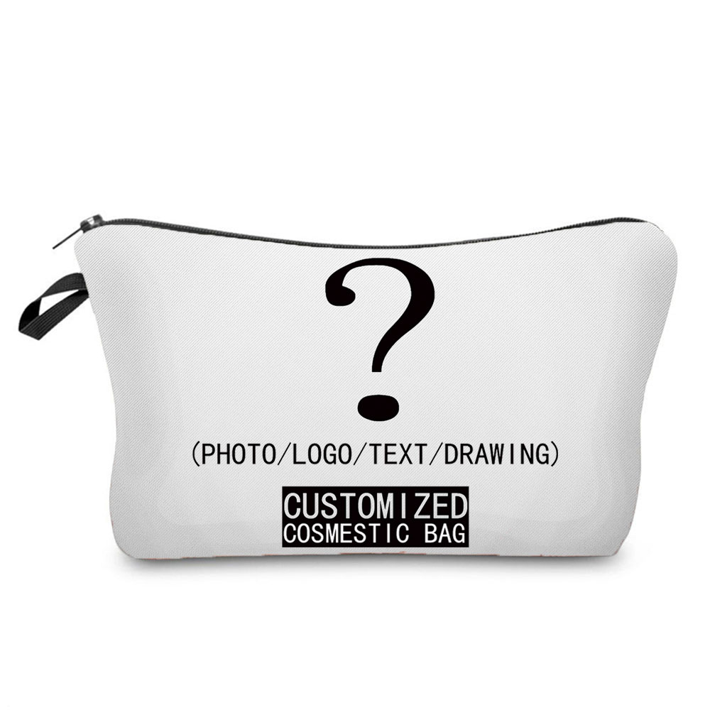Travel Accessories Toiletry Bag - Kişisel Özel DIY Logo Makyaj Çantası