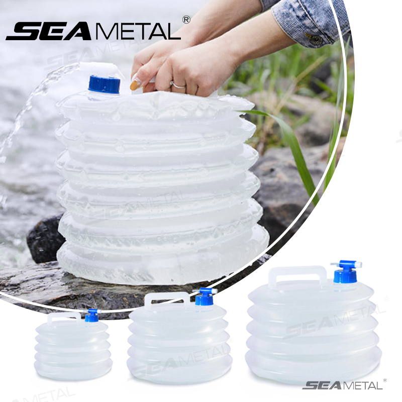 Water Bottle Collapsible - SEAMETAL 5L-15L Araba Katlanabilir Kova Taşınabilir