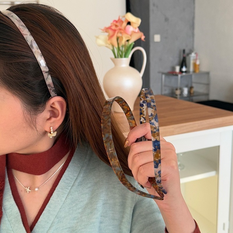Travel Accessories High End - Yazlık Zarif Asetik Asit Saç Bandı,