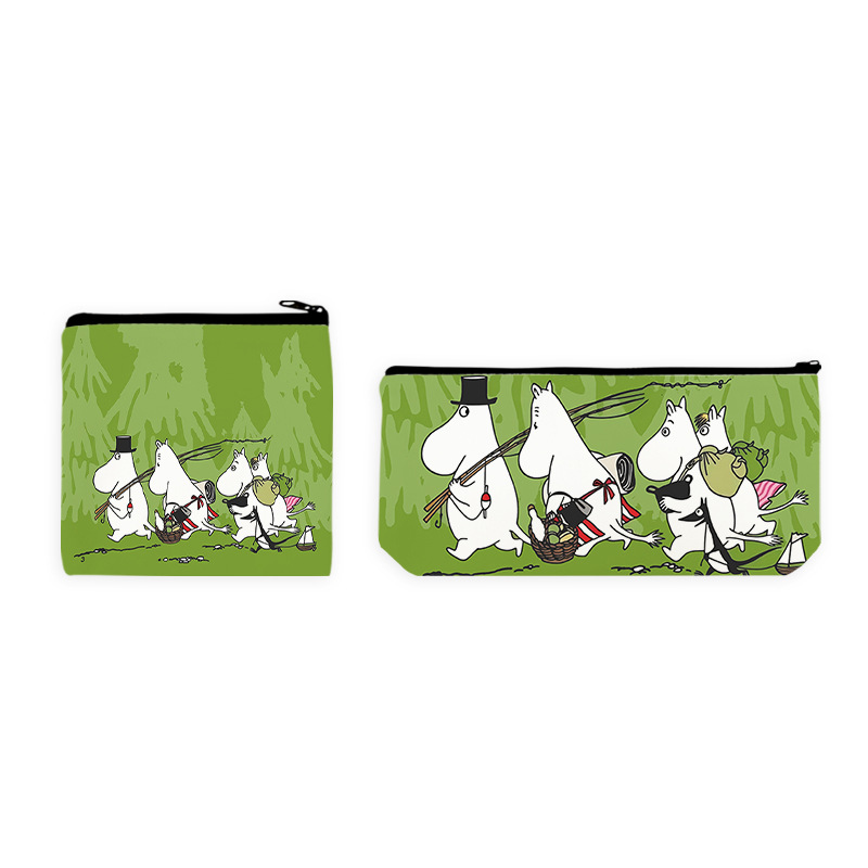 Luggage Cover Protector - 2 adet yeni Kawaii Anime Moomins