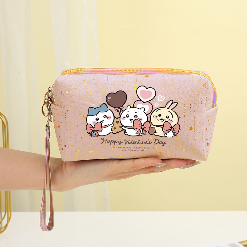Travel Accessories Toiletry Bag - Chiikawas Hachiware Usagi Makyaj Çantası Kawaii