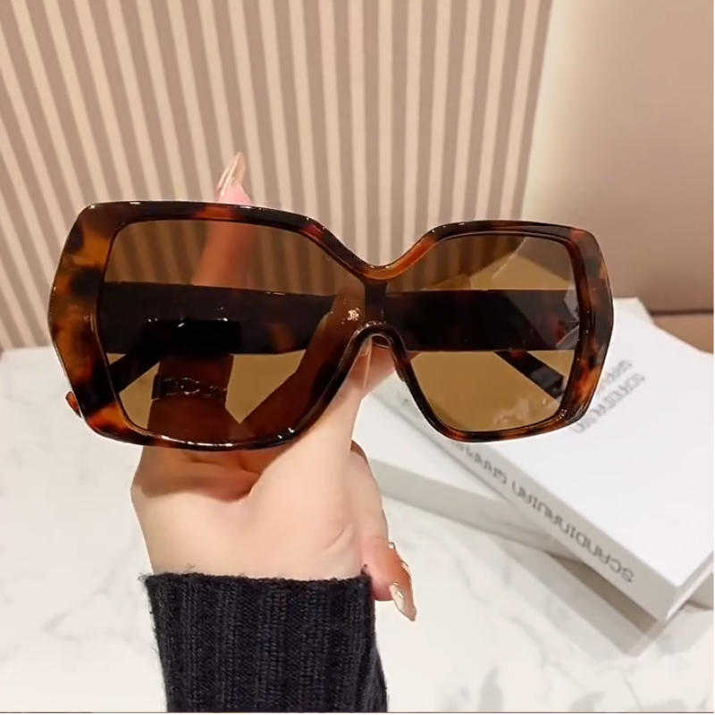 Travel Accessories Brand - ZXIAC Moda Retro Büyük Boy Kare