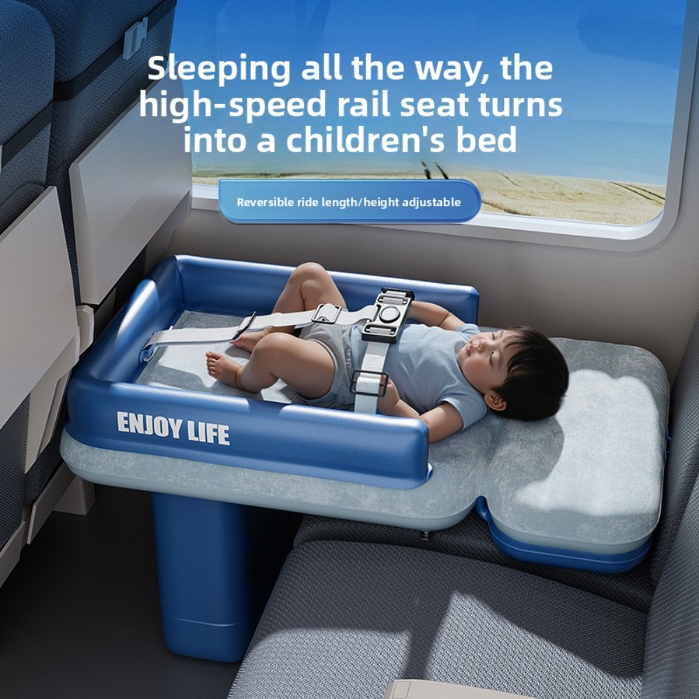 Car Seat Travel Bag - Şişirilebilir Çocuk Uçak Yatağı ve Araba