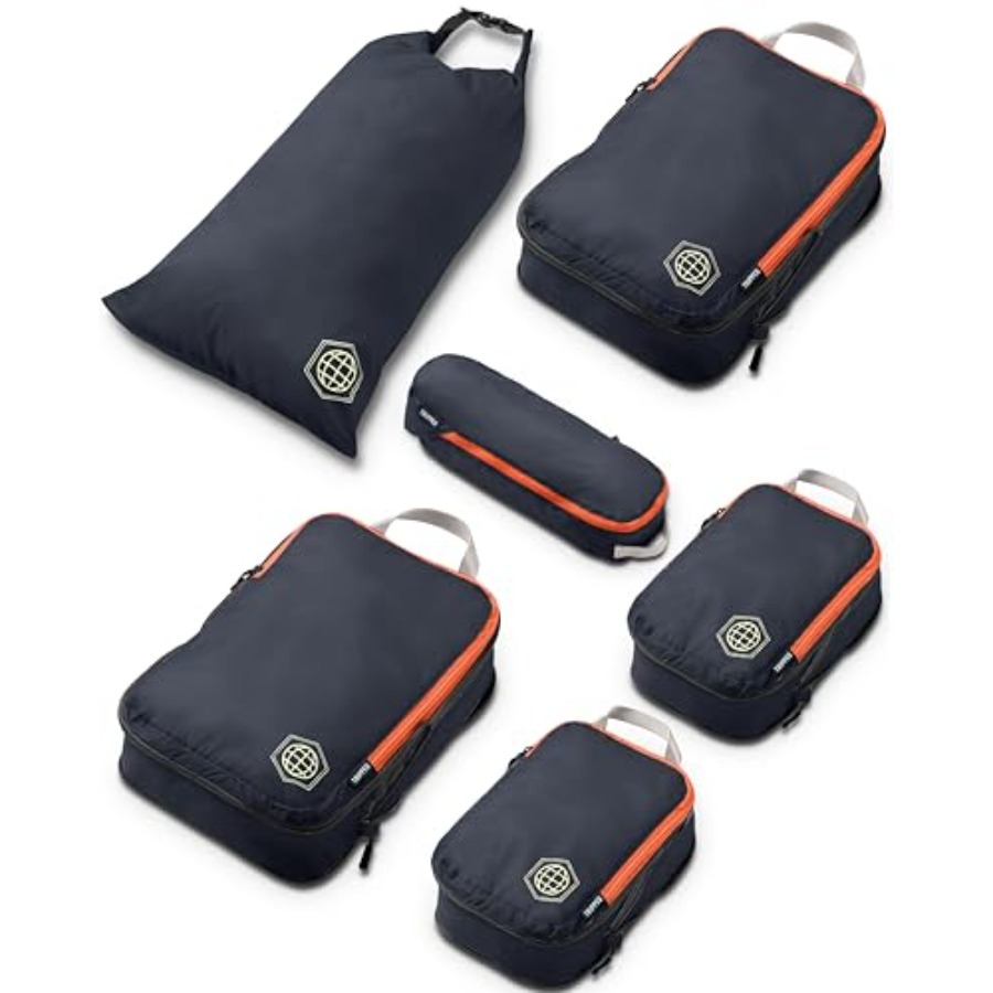 Travel Packing Cube - Seyahat için Sıkıştırılabilir Paketleme Küpleri, 6