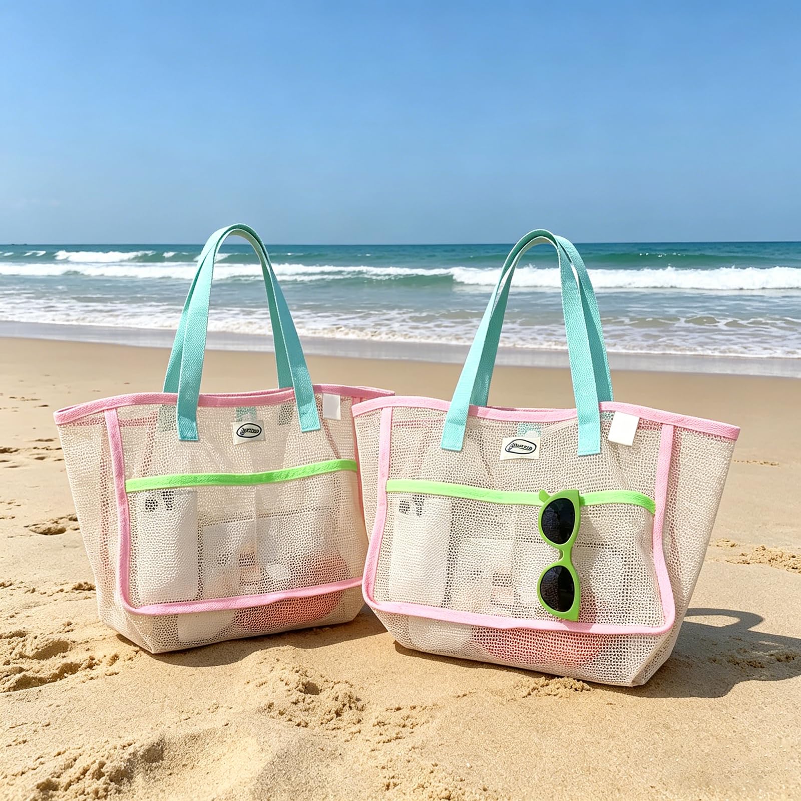 Travel Packing Accessories - Kadınlar için Plaj Çantaları Renkli Katlanabilir