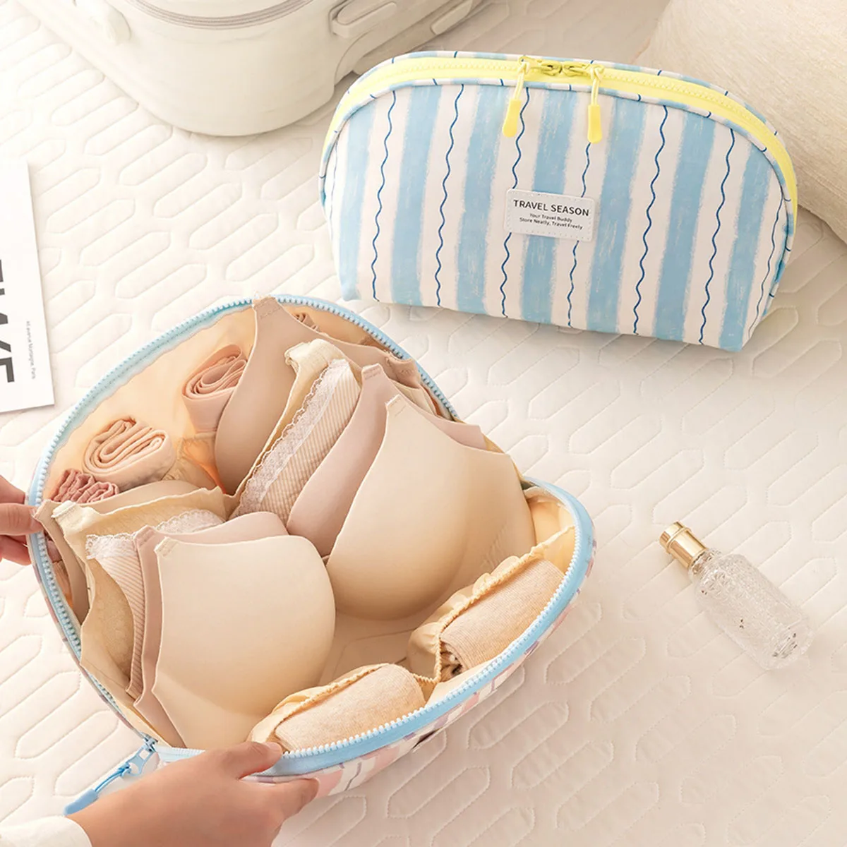 Travel Packing Accessories - İç çamaşırı saklama çantası taşınabilir çok