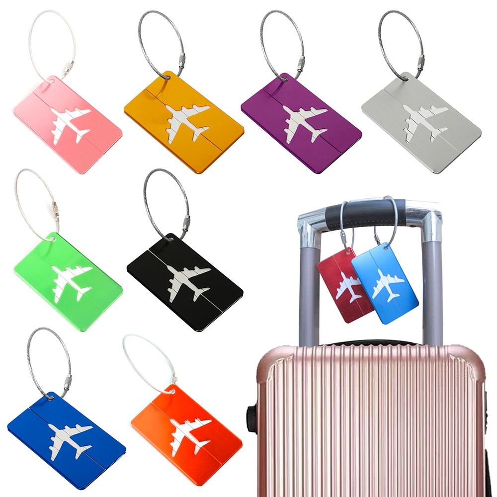Travel Packing Cube - Alüminyum seyahat bagaj etiketleri kullanımlık bavul