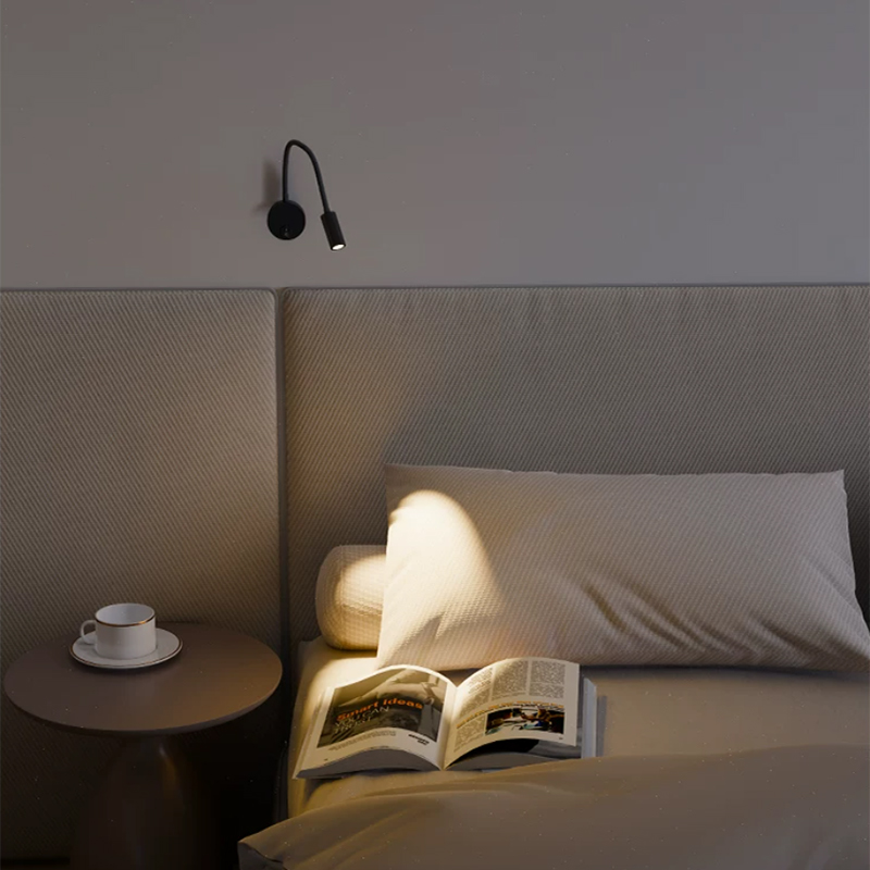 Book Light Flexible - Gooseneck Okuma Duvar Lambası LED 3W