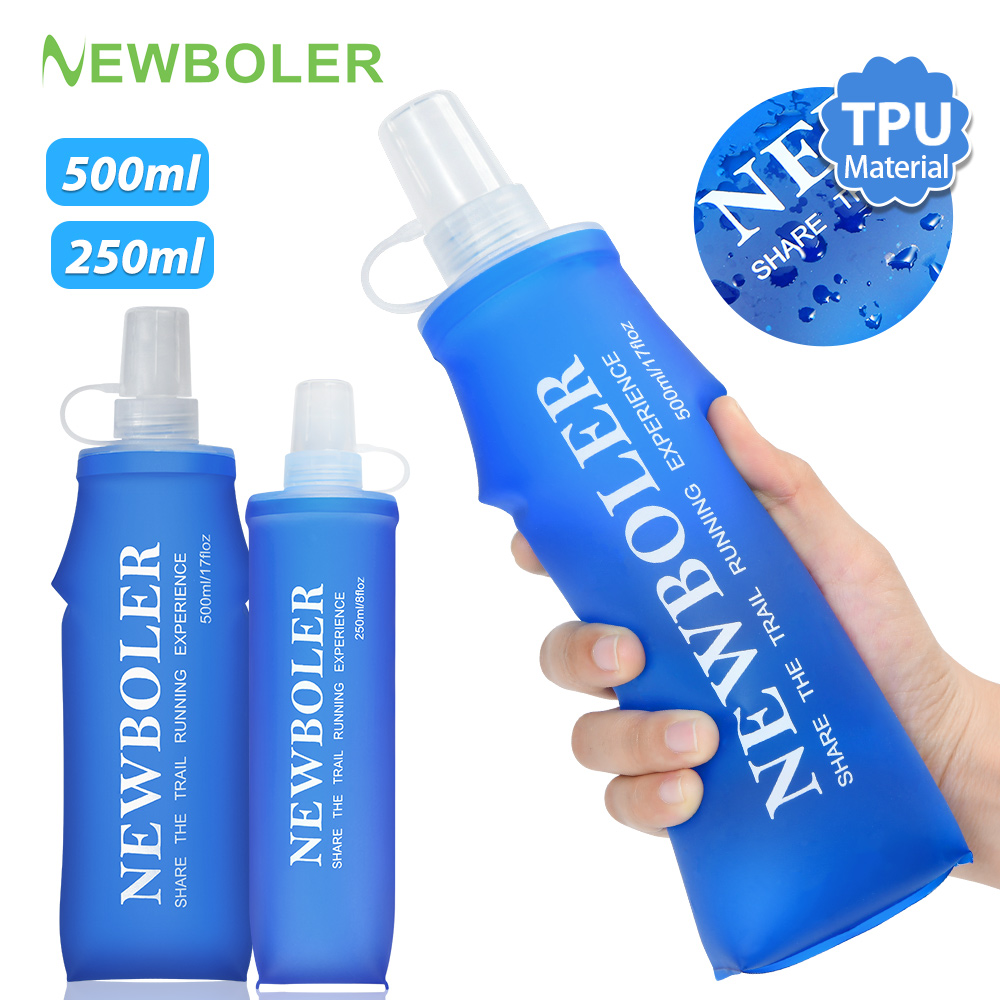 Water Bottle Collapsible - NEWBOLER 250 ml/500 ml Açık Katlanabilir