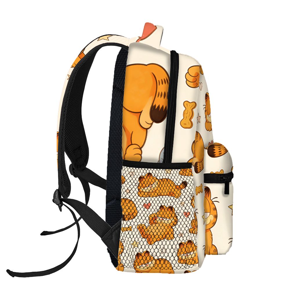 Travel Packing Accessories - Komik Tembel Garfield Sırt Çantası Yıldız
