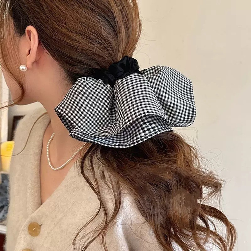 Ekstra Büyük Ekose Saç Bağları - Travel Accessories High End incelemesi ve fiyatı