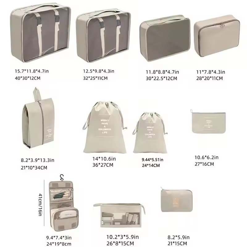 Seyahat Saklama Çantaları Seti - Travel Packing Cube incelemesi ve fiyatı