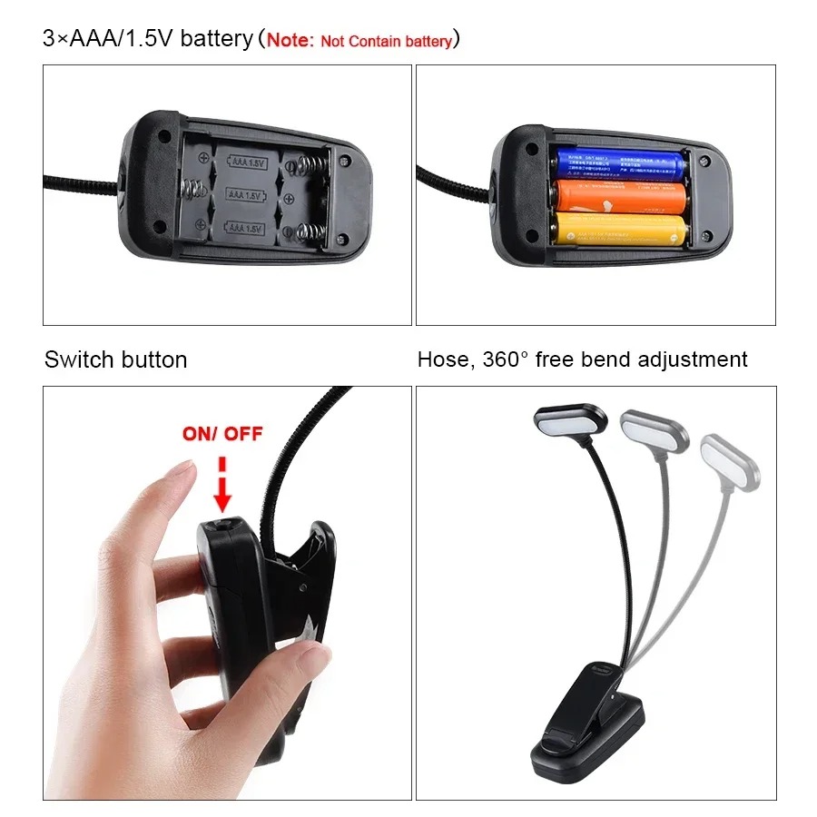 Klipsli Mini LED Kitap Işığı,  - Book Light Flexible incelemesi ve fiyatı