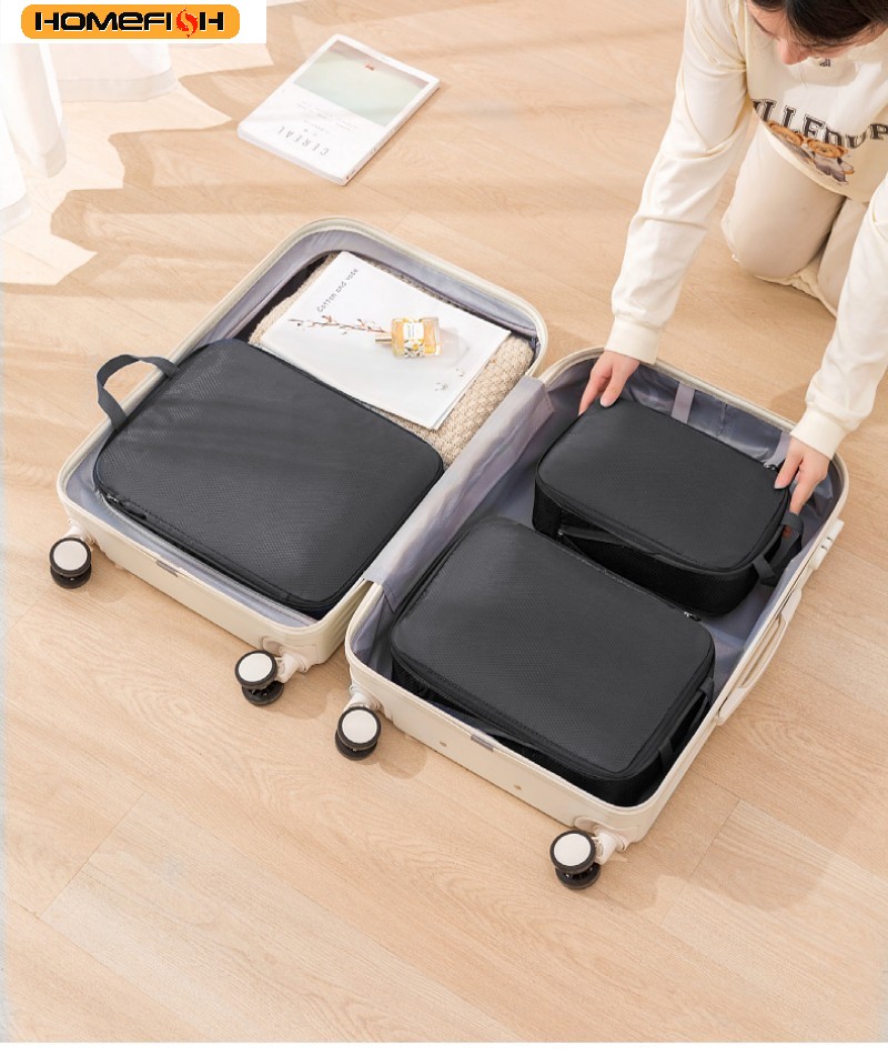 HOMEFISH 3'lü Set Seyahat Sıkı - Travel Packing Cube incelemesi ve fiyatı