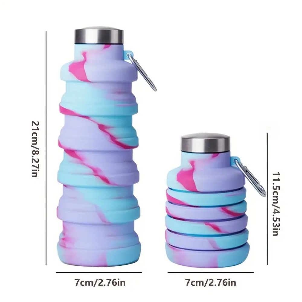 500 ml Katlanabilir Silikon Su - Water Bottle Collapsible incelemesi ve fiyatı