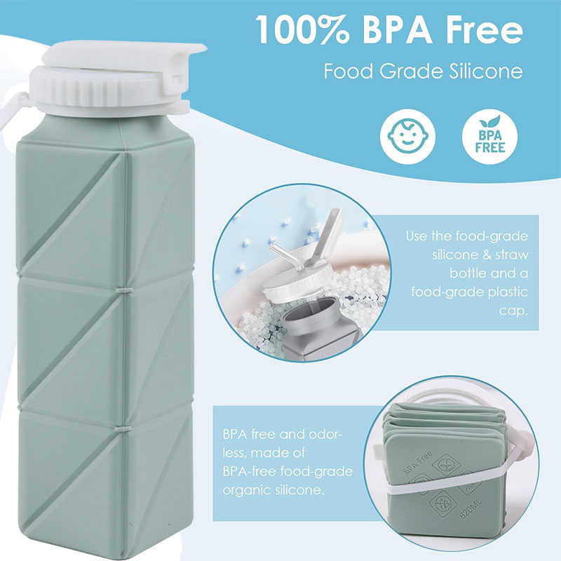 620ml katlanabilir su şişesi p - Water Bottle Collapsible incelemesi ve fiyatı