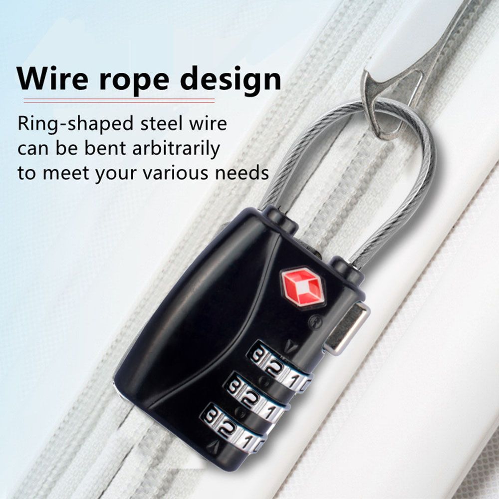 Su Geçirmez Kablolu Bagaj Kili - Cable Lock Combination incelemesi ve fiyatı
