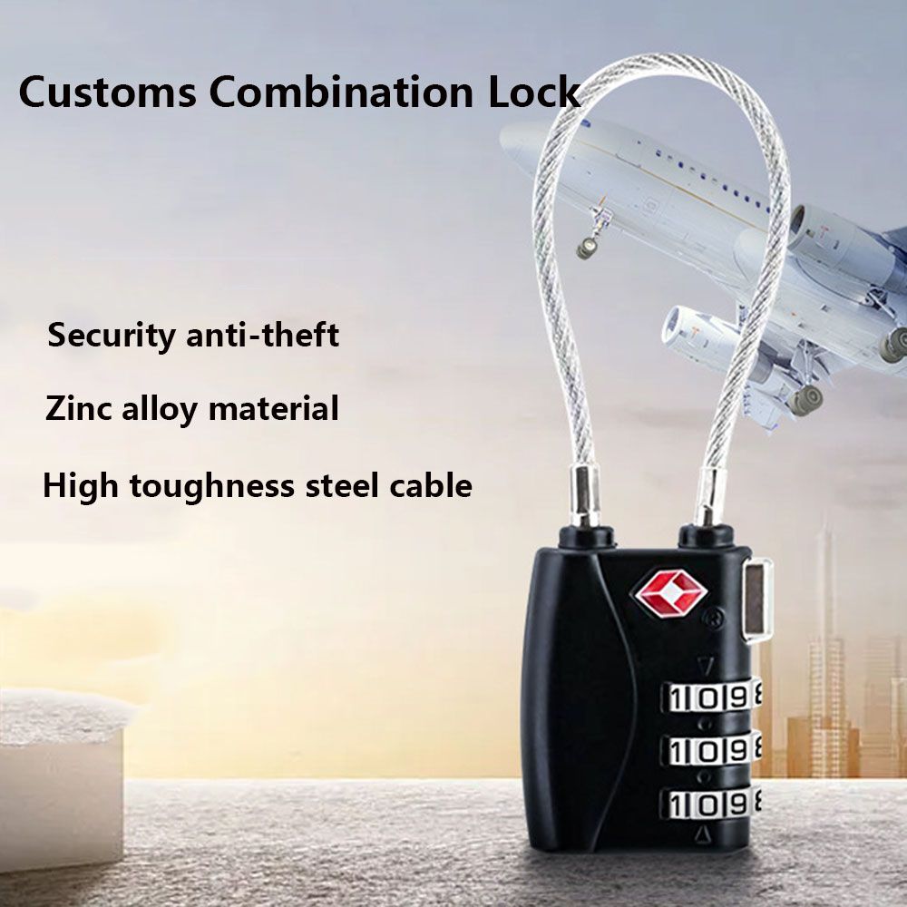 Su Geçirmez Kablolu Bagaj Kili - Cable Lock Combination incelemesi ve fiyatı