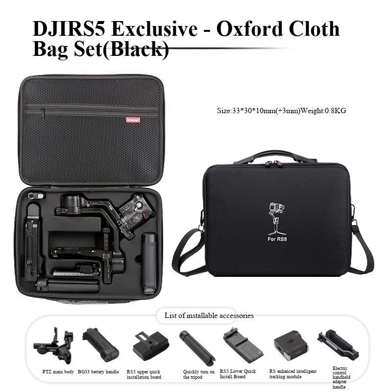 DJI RS 5 için omuzdan askili ç - Travel Packing Cube incelemesi ve fiyatı