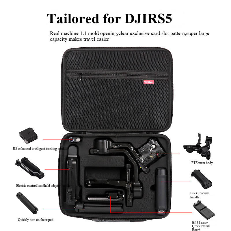 DJI RS 5 için omuzdan askili ç - Travel Packing Cube incelemesi ve fiyatı
