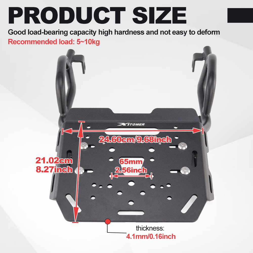 Motosiklet Arka bagaj rafı Tri - Luggage Cover Protector incelemesi ve fiyatı