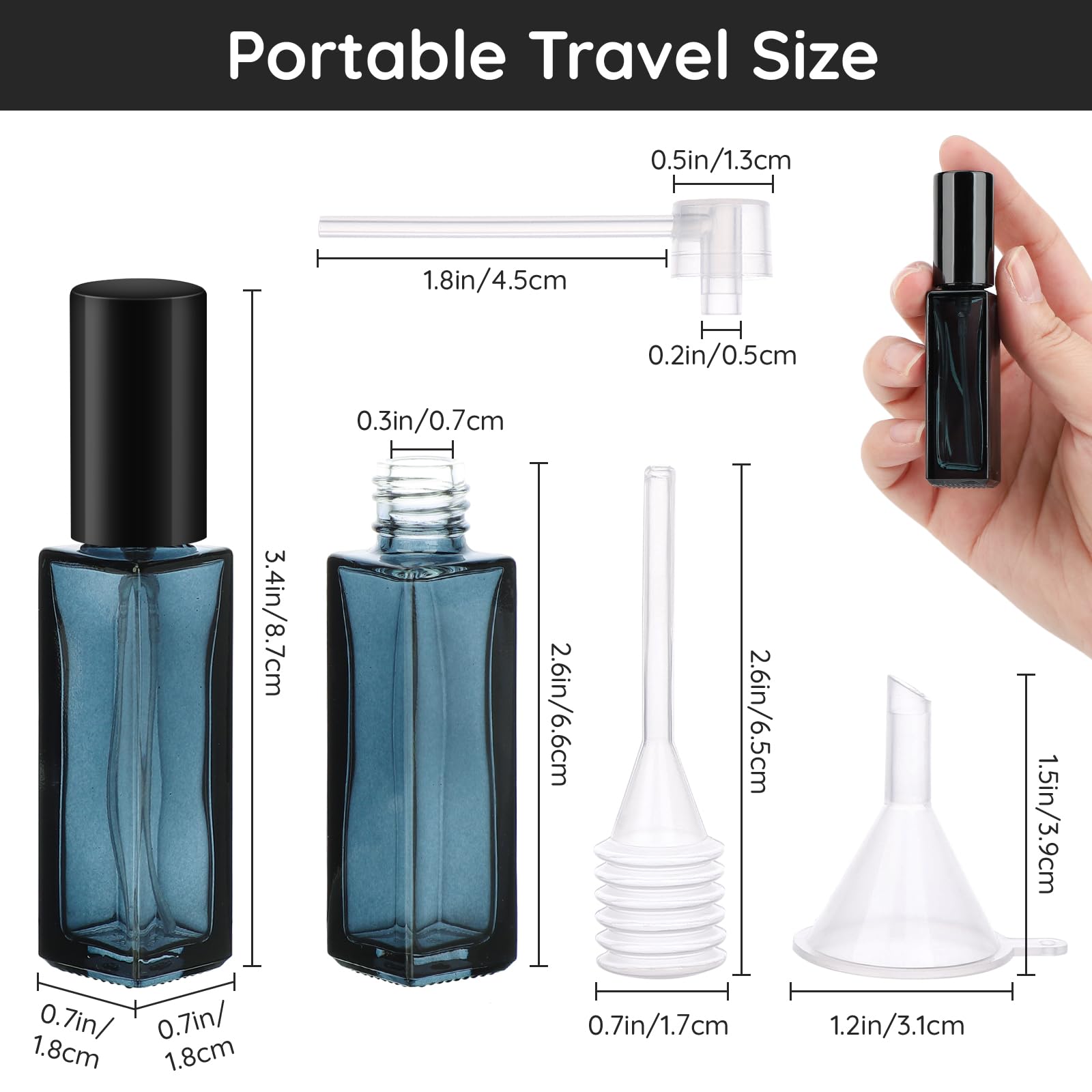 10 adet Parfüm Şişesi Sprey Bo - Travel Accessories High End incelemesi ve fiyatı