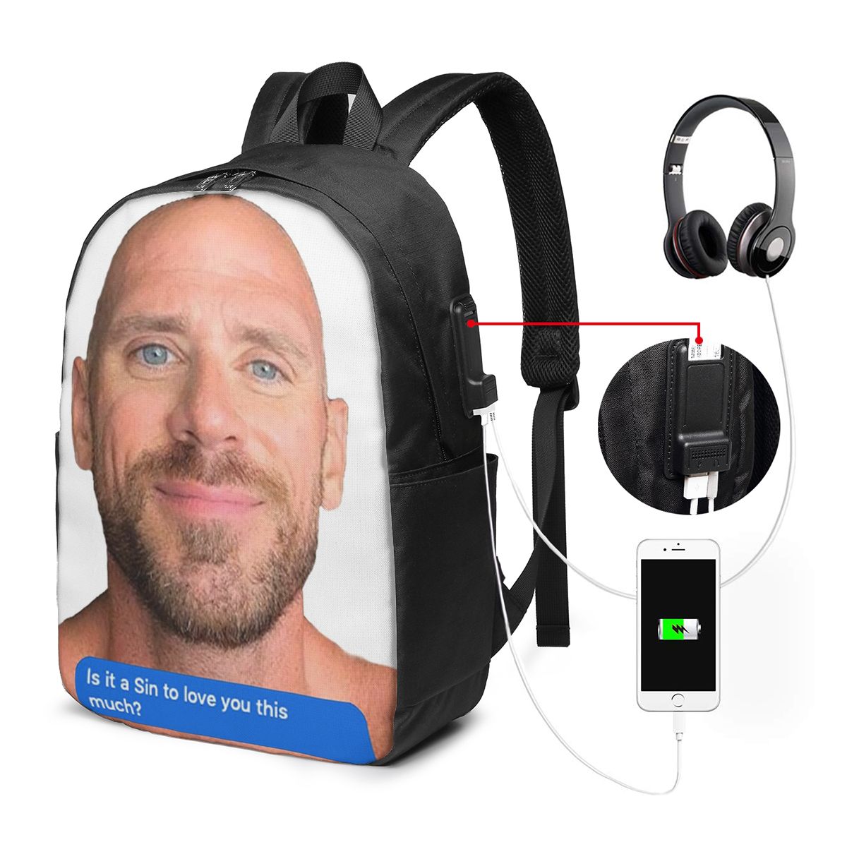 Johnny Sins Flirty Text Bubble - Travel Packing Accessories incelemesi ve fiyatı