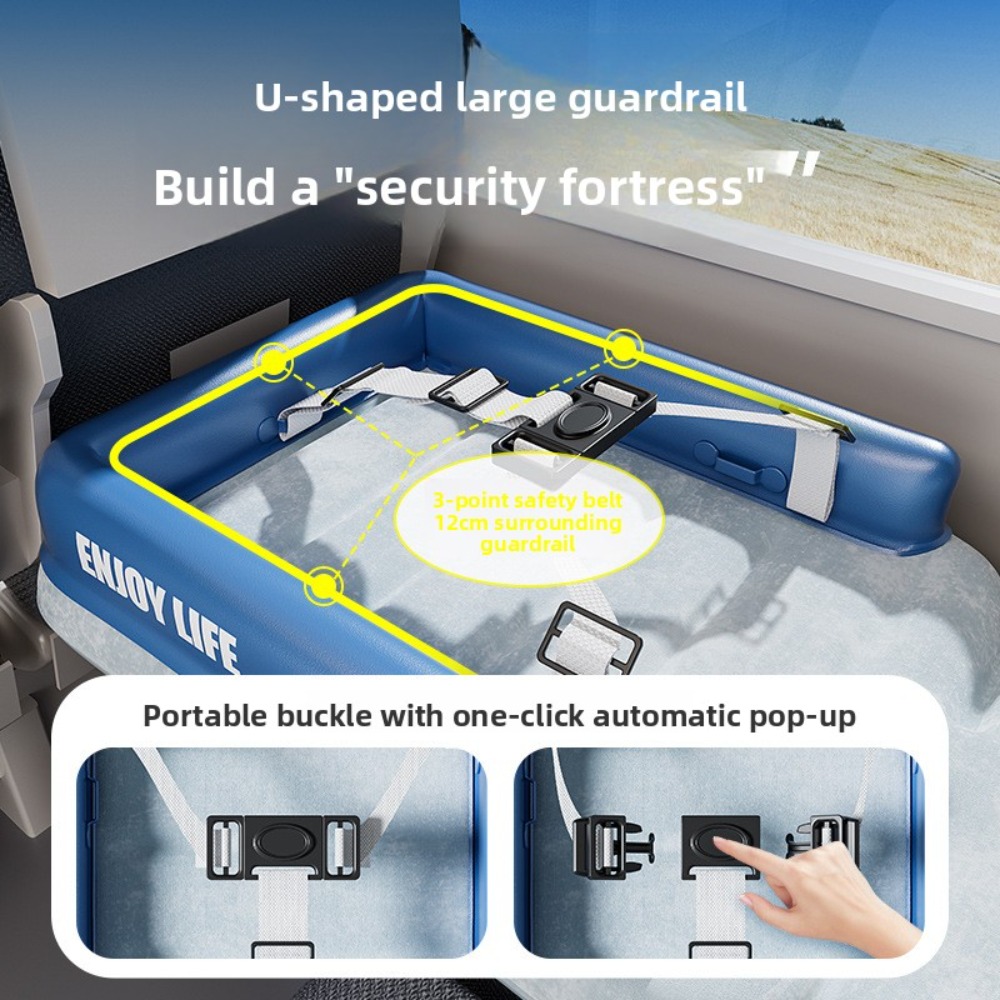 Şişirilebilir Çocuk Uçak Yatağ - Car Seat Travel Bag incelemesi ve fiyatı