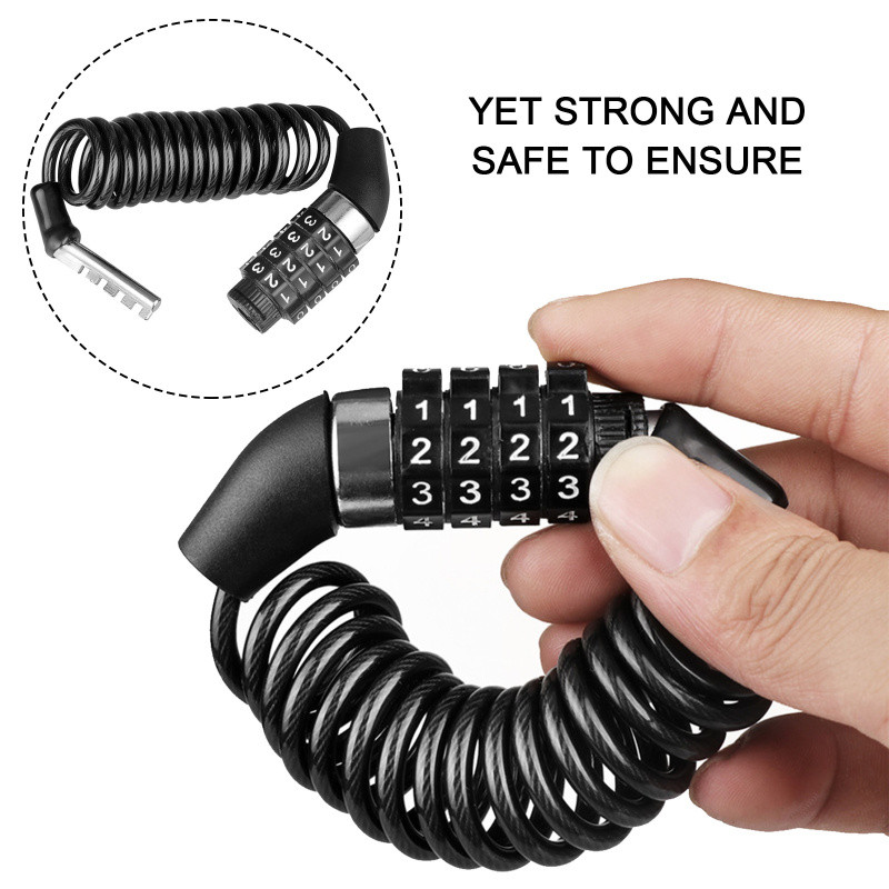 Motosiklet Bisiklet Hırsızlık  - Cable Lock Combination incelemesi ve fiyatı