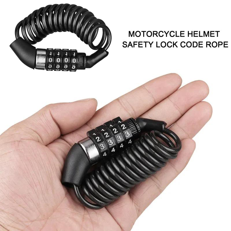 Motosiklet Bisiklet için Anti- - Cable Lock Combination incelemesi ve fiyatı
