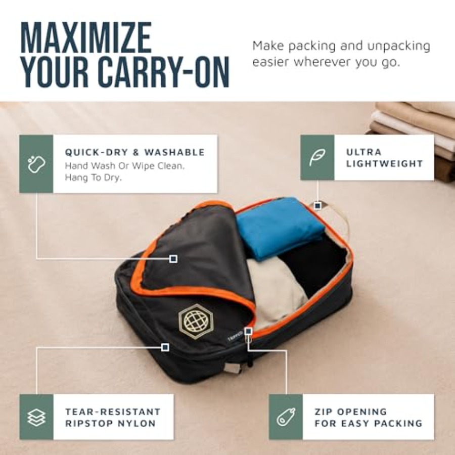 Seyahat için Sıkıştırılabilir  - Travel Packing Cube incelemesi ve fiyatı