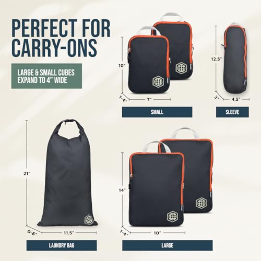 Seyahat için Sıkıştırılabilir  - Travel Packing Cube incelemesi ve fiyatı