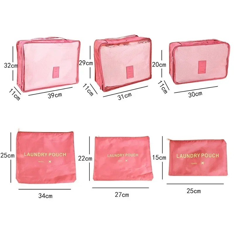 6 adet Set Seyahat Saklama Tor - Travel Packing Cube incelemesi ve fiyatı
