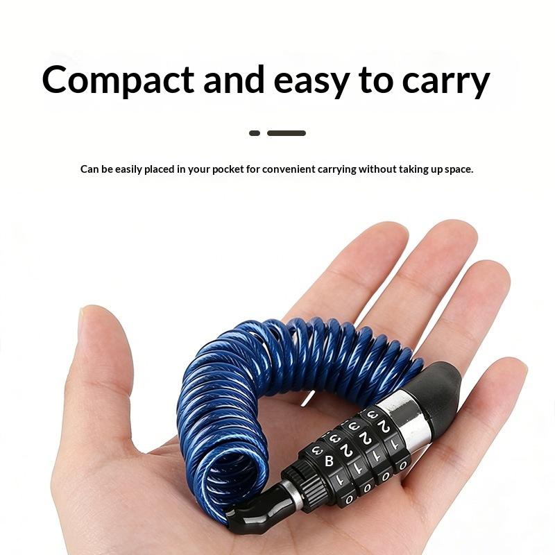 Motosiklet Kask Kilidi Kablosu - Cable Lock Combination incelemesi ve fiyatı