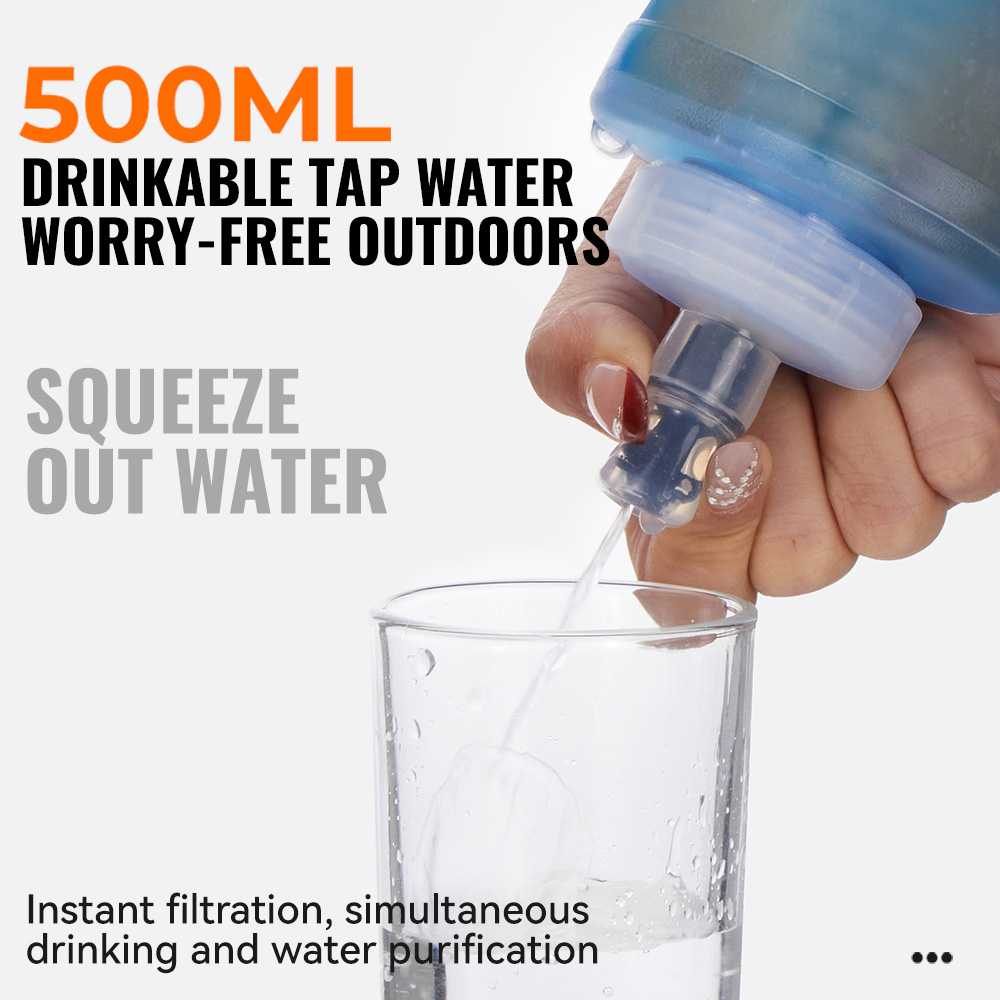 WRELS Su Filtreli Şişe Katlana - Water Bottle Collapsible incelemesi ve fiyatı