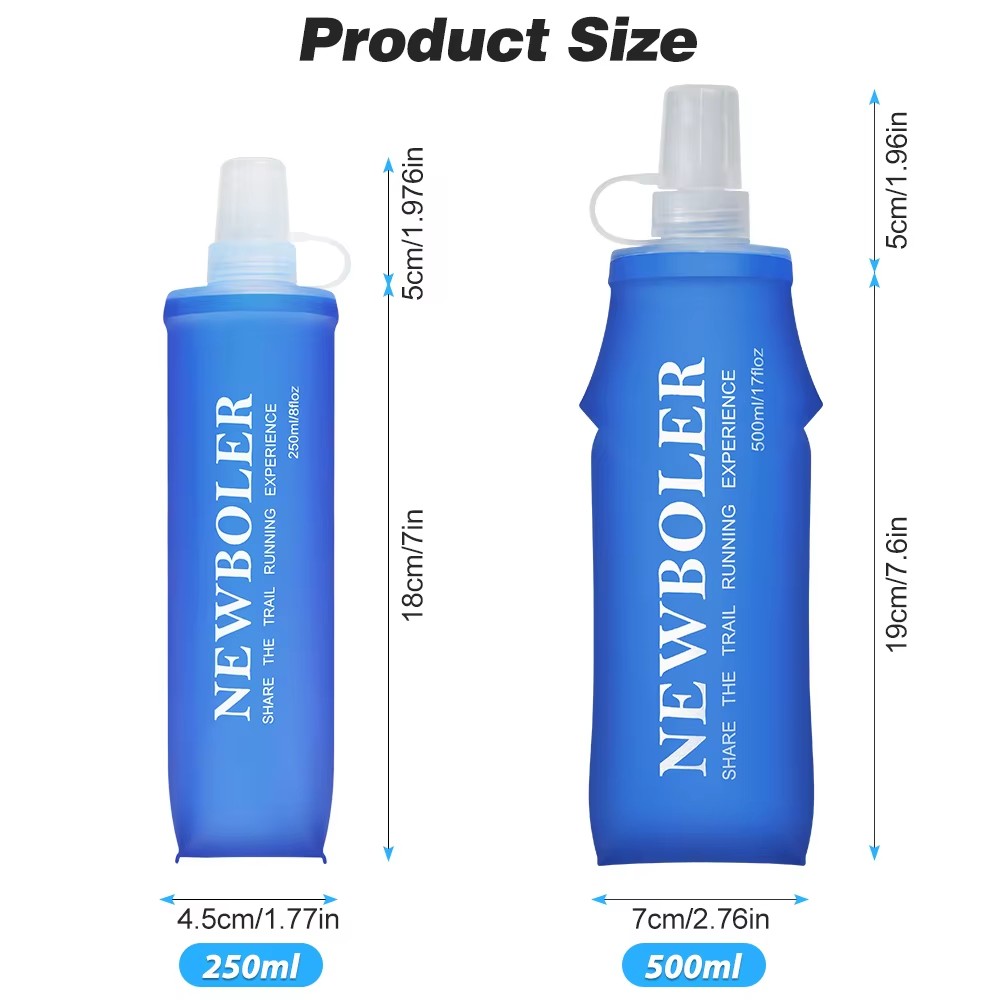 NEWBOLER 250 ml/500 ml Açık Ka - Water Bottle Collapsible incelemesi ve fiyatı