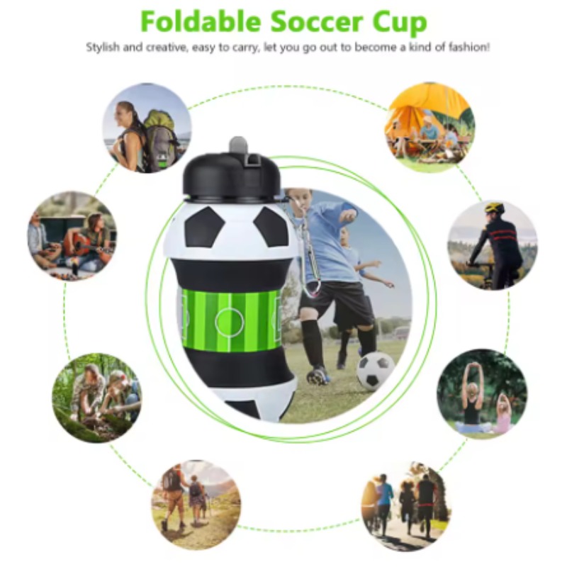 Futbol Silikon Katlanabilir Ba - Water Bottle Collapsible incelemesi ve fiyatı